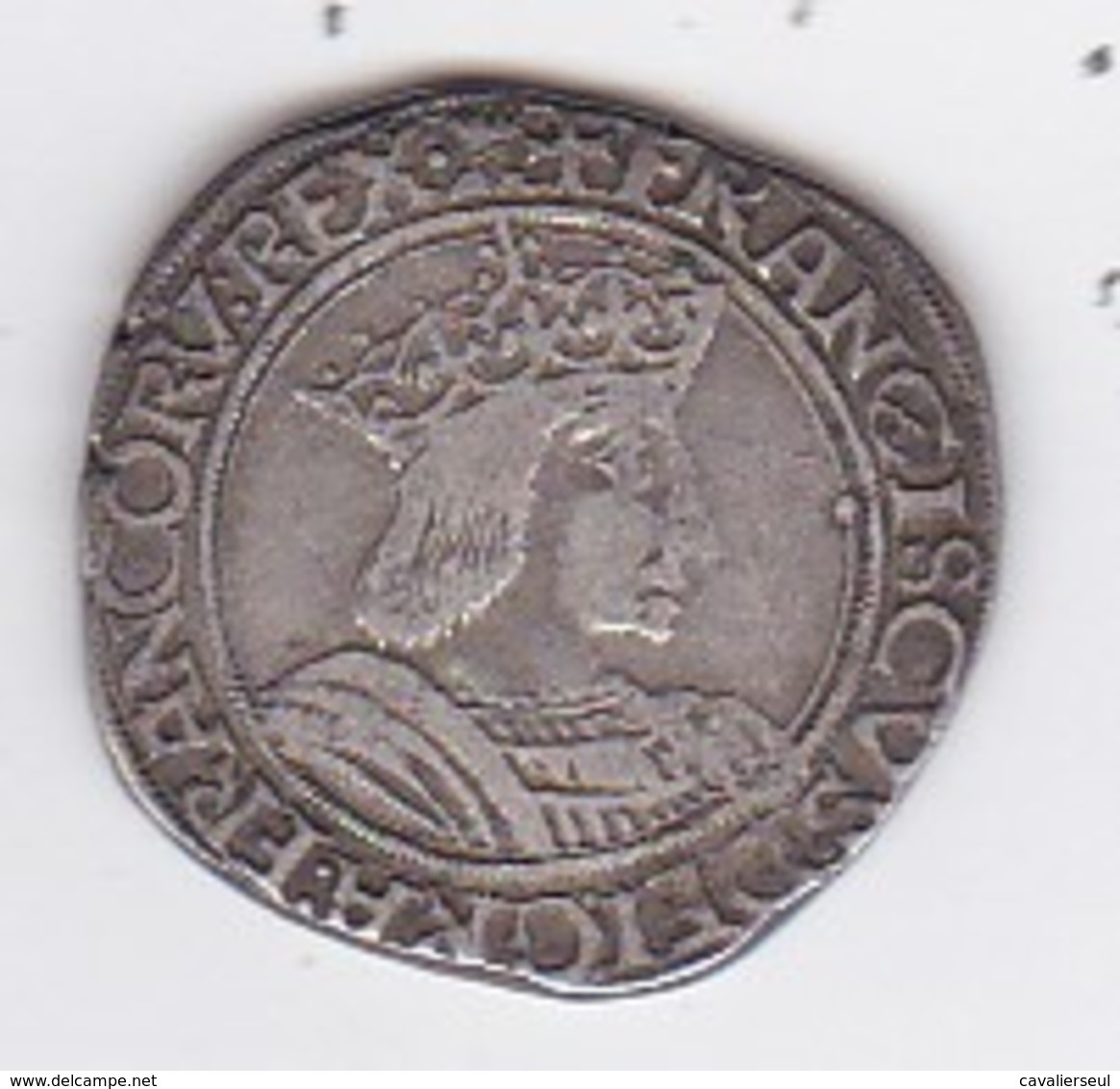 TESTON  (argent) - FRANCISCVS DG FRANCORV REX XPS VINCIT XPS REGNAT - 10gr. - 1515-1547 Francis I