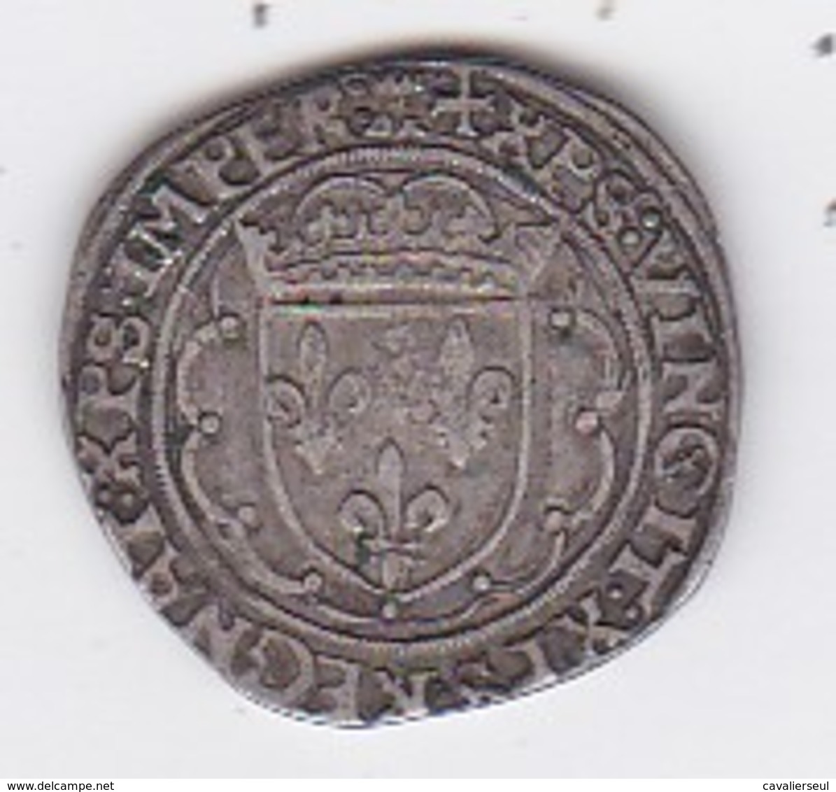 TESTON  (argent) - FRANCISCVS DG FRANCORV REX XPS VINCIT XPS REGNAT - 10gr. - 1515-1547 Francis I