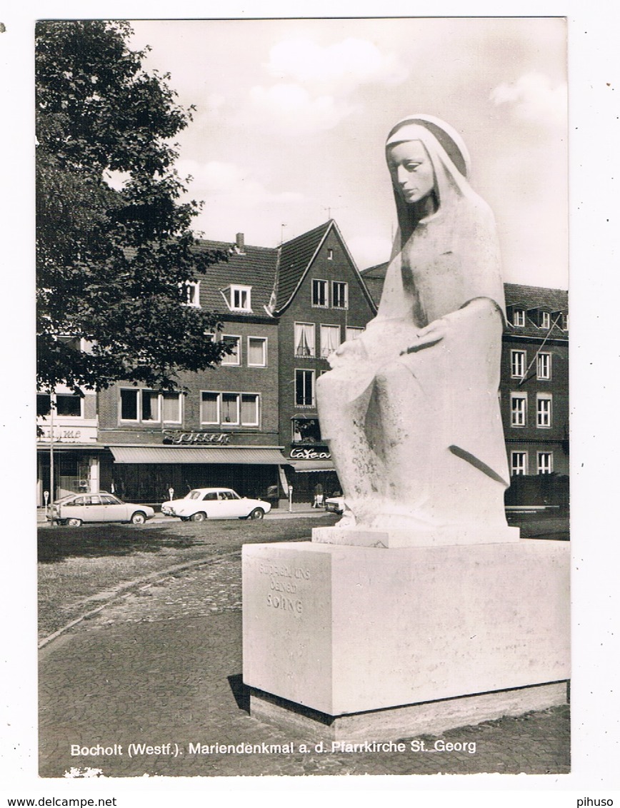 D-10320   BOCHOLT : Mariendenkmal A.d. Pfarrkirche St. Georg ( Citroën GS ) - Bocholt