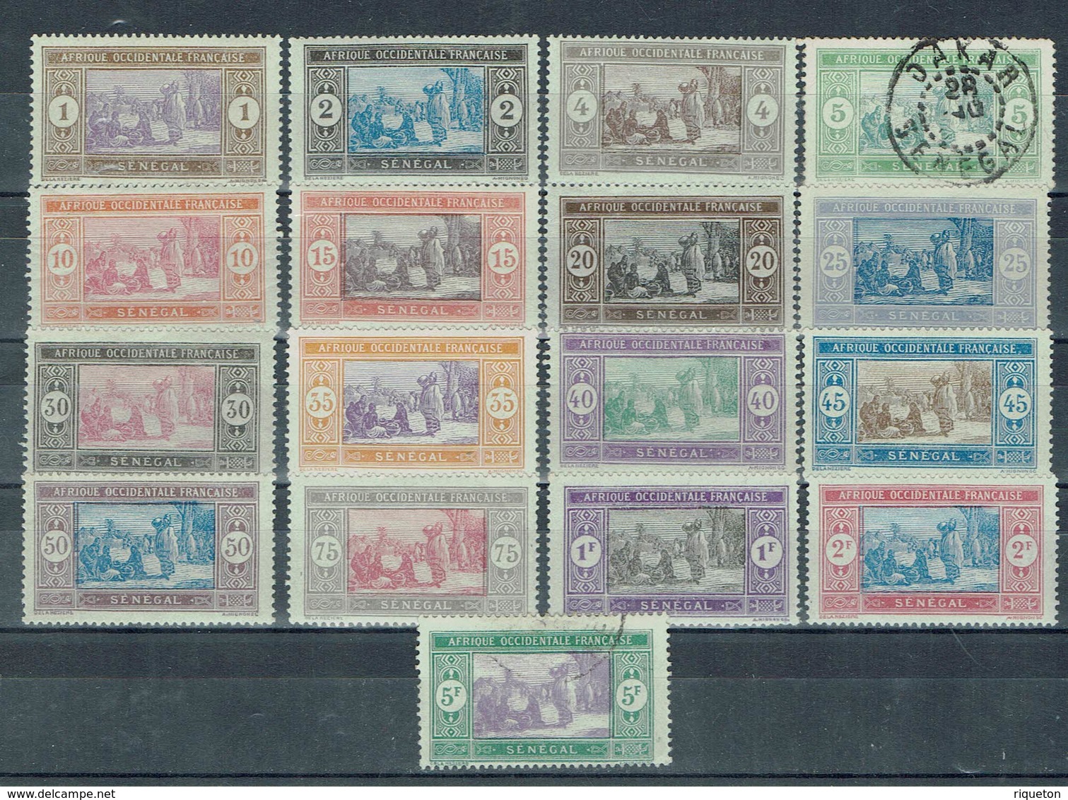 Sénégal - Série 53/69 - Neufs X - Traces - Deux Timbres Oblitérés - - Neufs