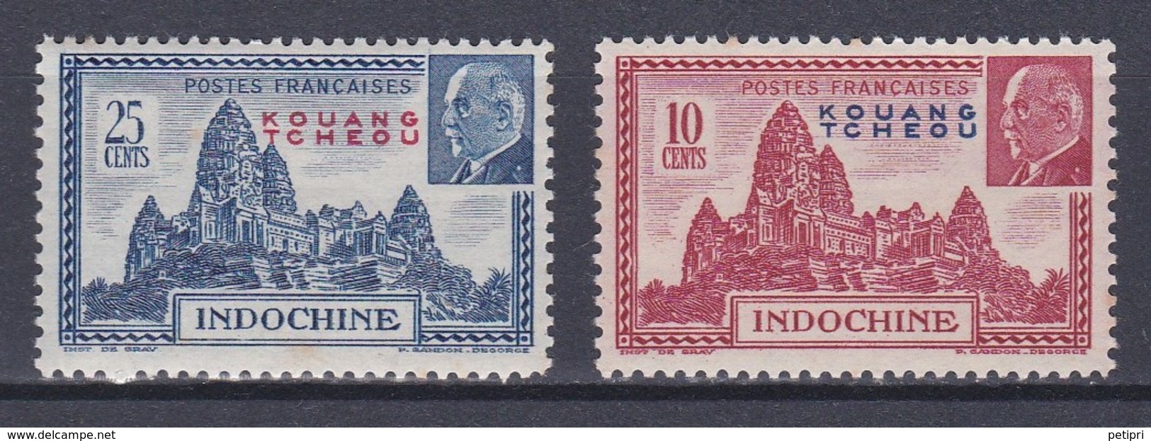 Kouang Tchéou  Y&T  N ° 138  Et   139   NEUF** - Unused Stamps