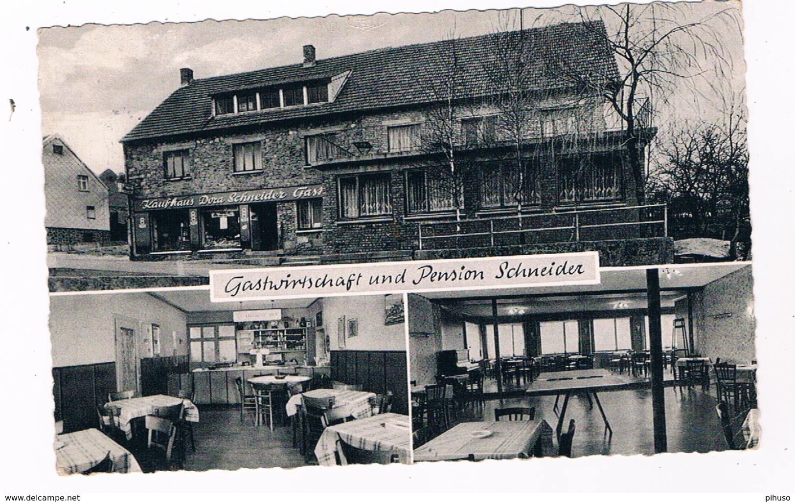 D-10342  HIRSTEIN : Gastwirtschaft Und Pension Schneider - Kreis Sankt Wendel