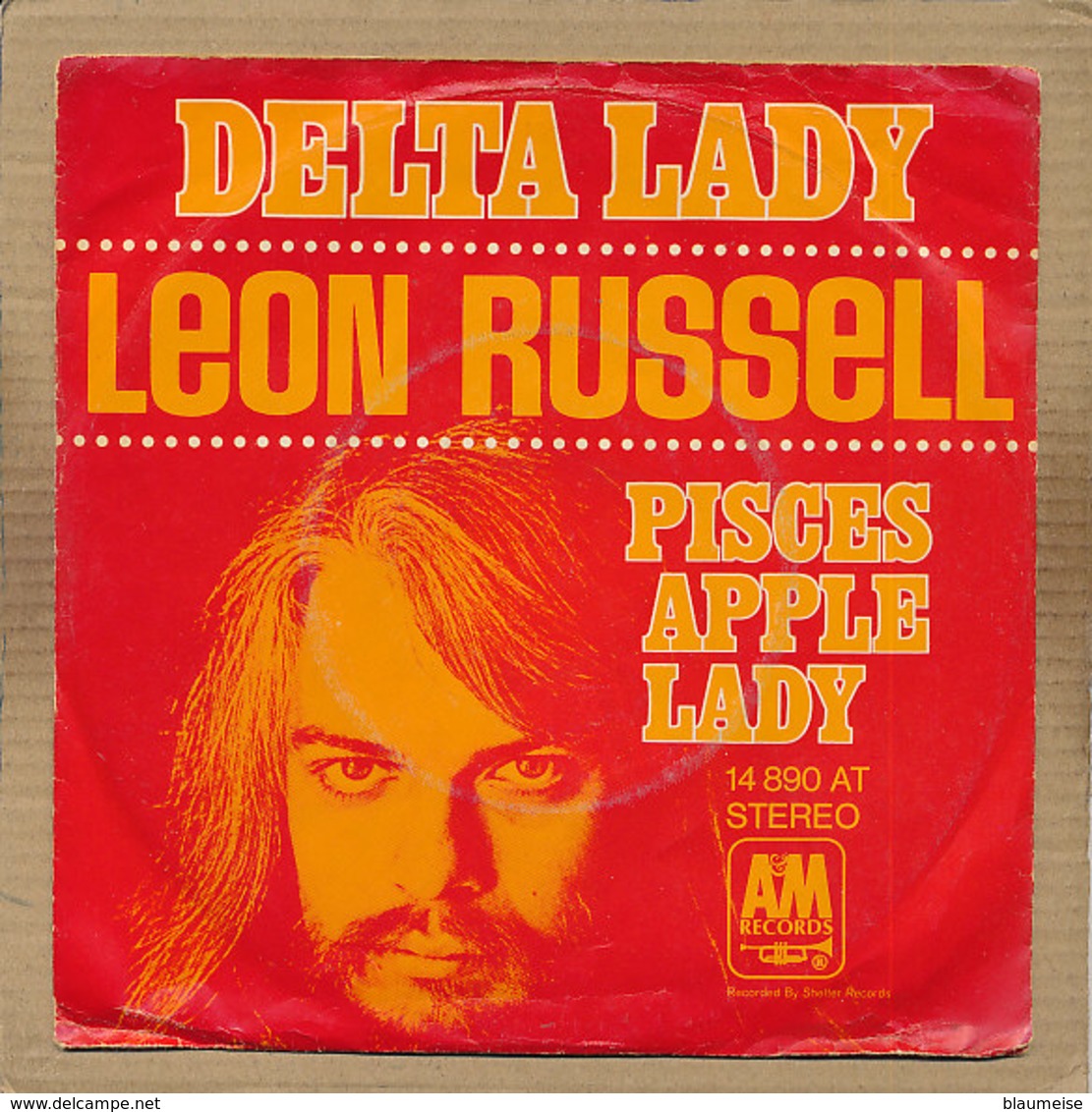 7" Single, Leon Russell - Delta Lady - Disco, Pop
