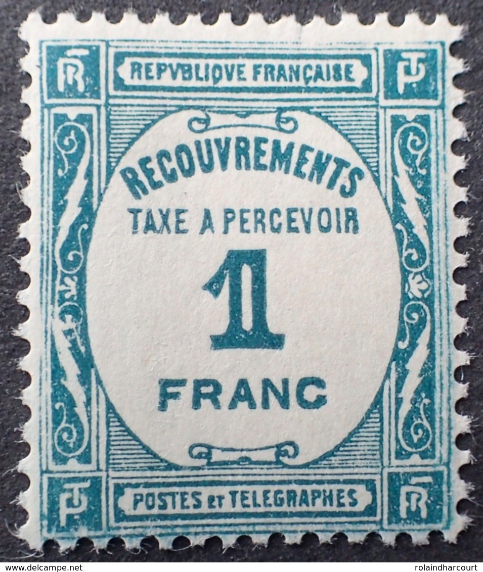 R1615/1525 - 1927/1931 - TIMBRE-TAXE - N°60 NEUF* Quasi NEUF** - 1859-1959 Mint/hinged