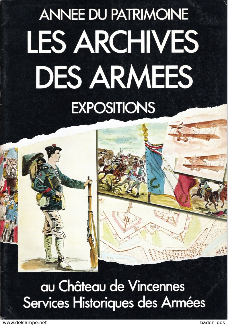 Catalogue Exposition Les Archives Des Armées 1984 - Francia