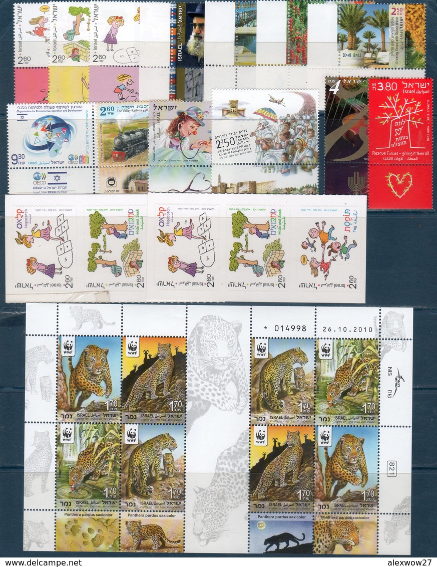 Israele / Israel 2011 -- Annata Completa -- ** MNH / VF - Años Completos