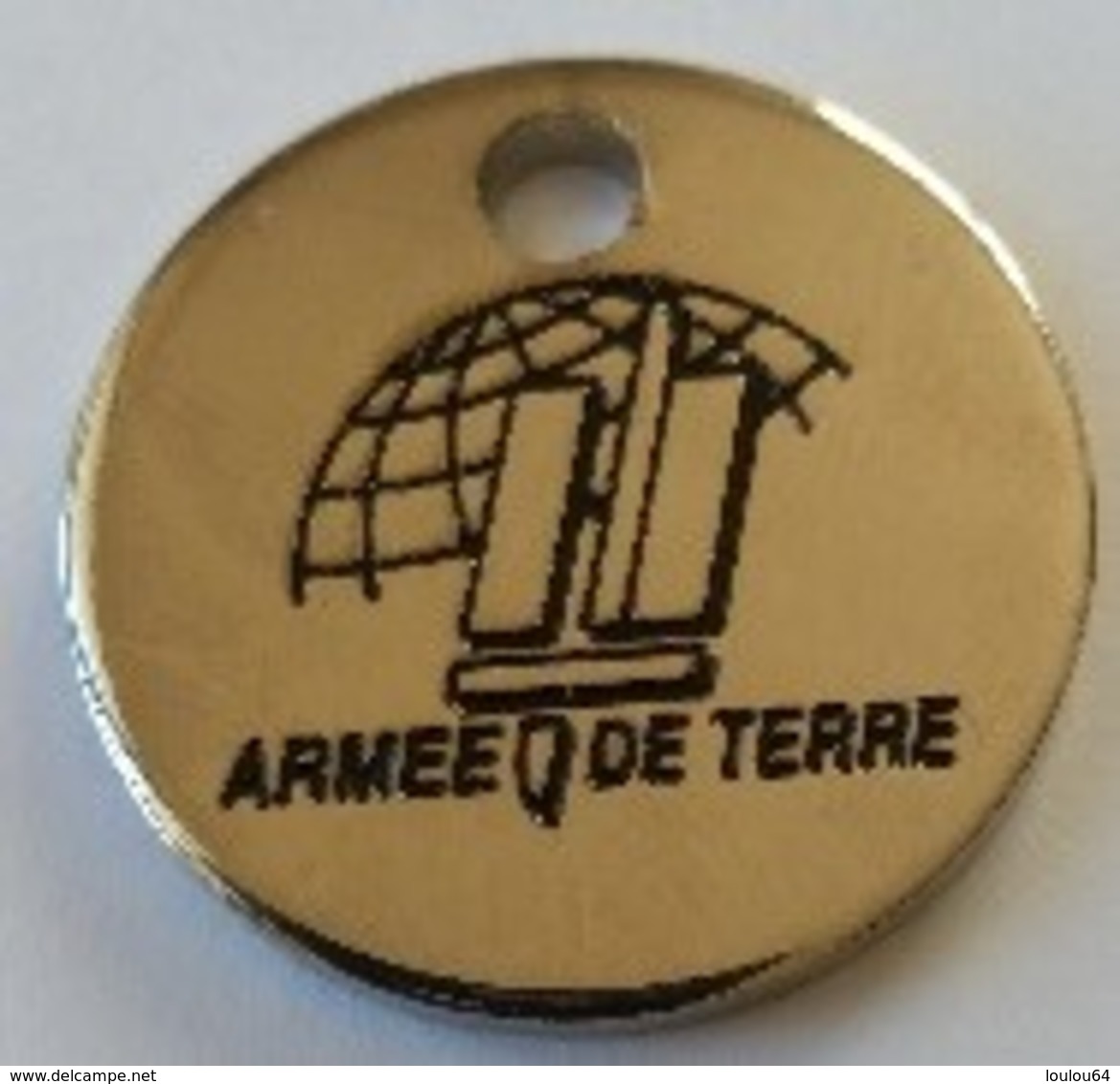 Jeton De Caddie - ARMEE DE TERRE - En Métal - Neuf - - Jetons De Caddies