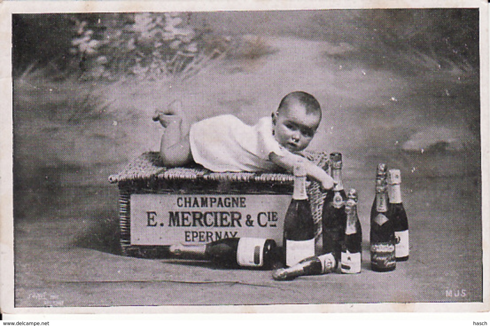 279421Epernay, Champagne  E.  Mercier & Cie Epernay (poststempel 1907) - Epernay