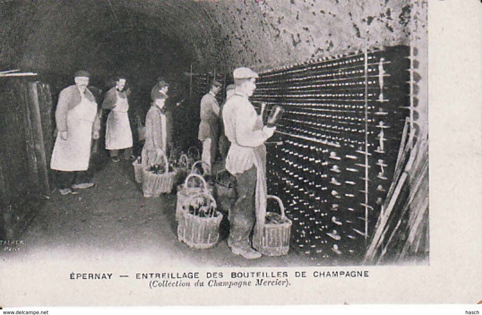 2794	56	Épernay, Entreillage Des Bouteilles De Champagne (voir Coins) - Esternay