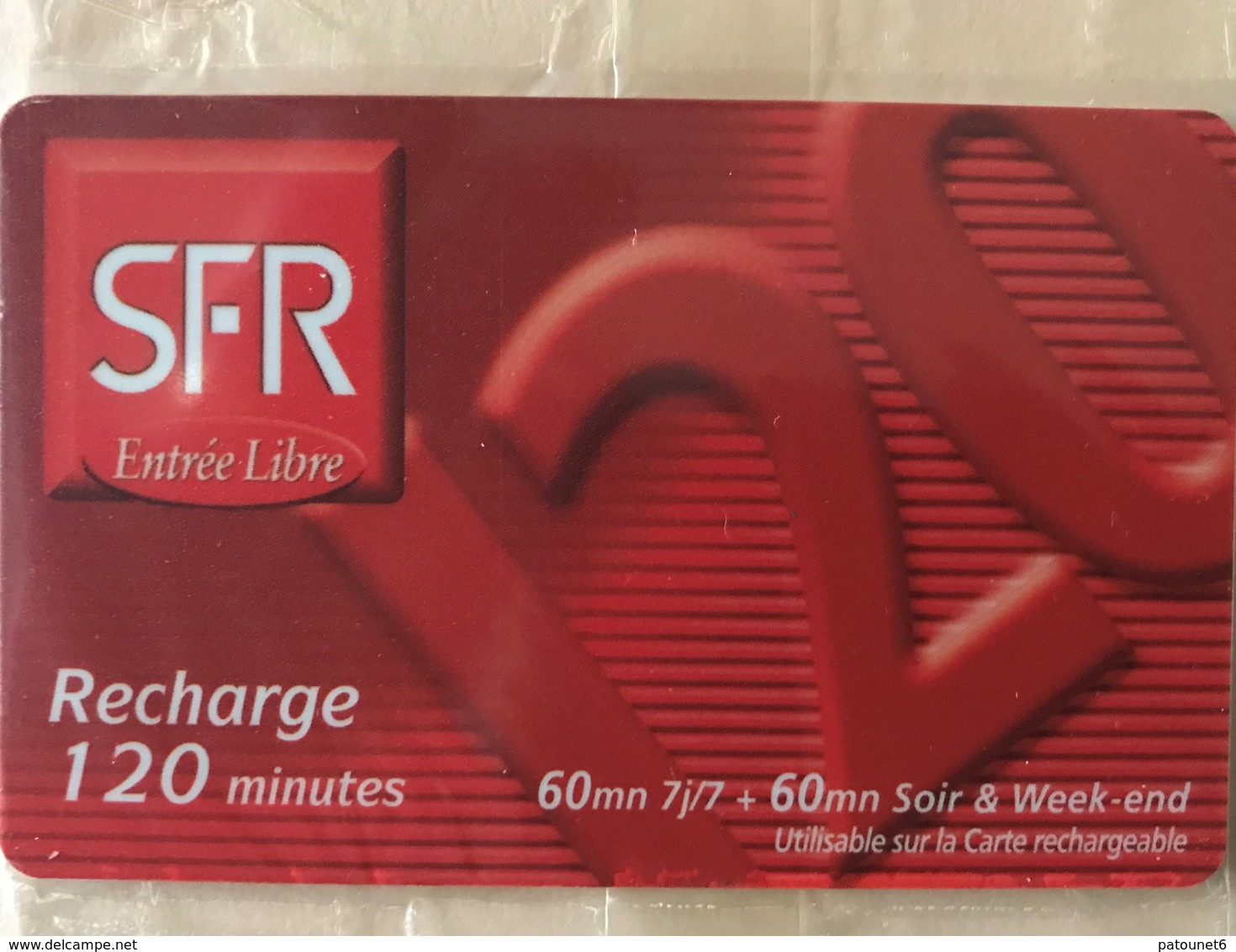 REUNION - Recharge SFR - 120 Minutes - Réunion