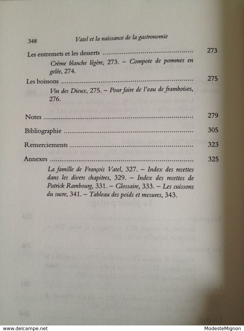 Vatel et la naissance de la gastronomie : Recettes du Grand siècle de Dominique Michel