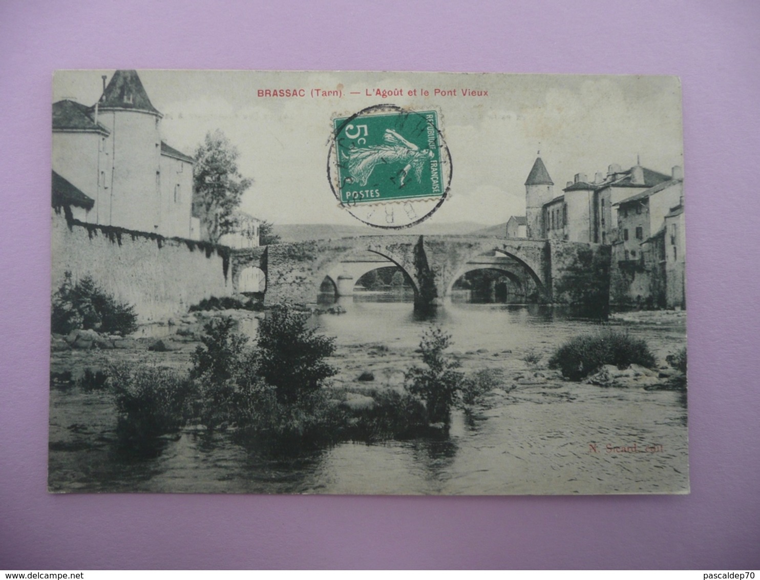 BRASSAC - L'Agoût Et Le Pont Vieux - Brassac