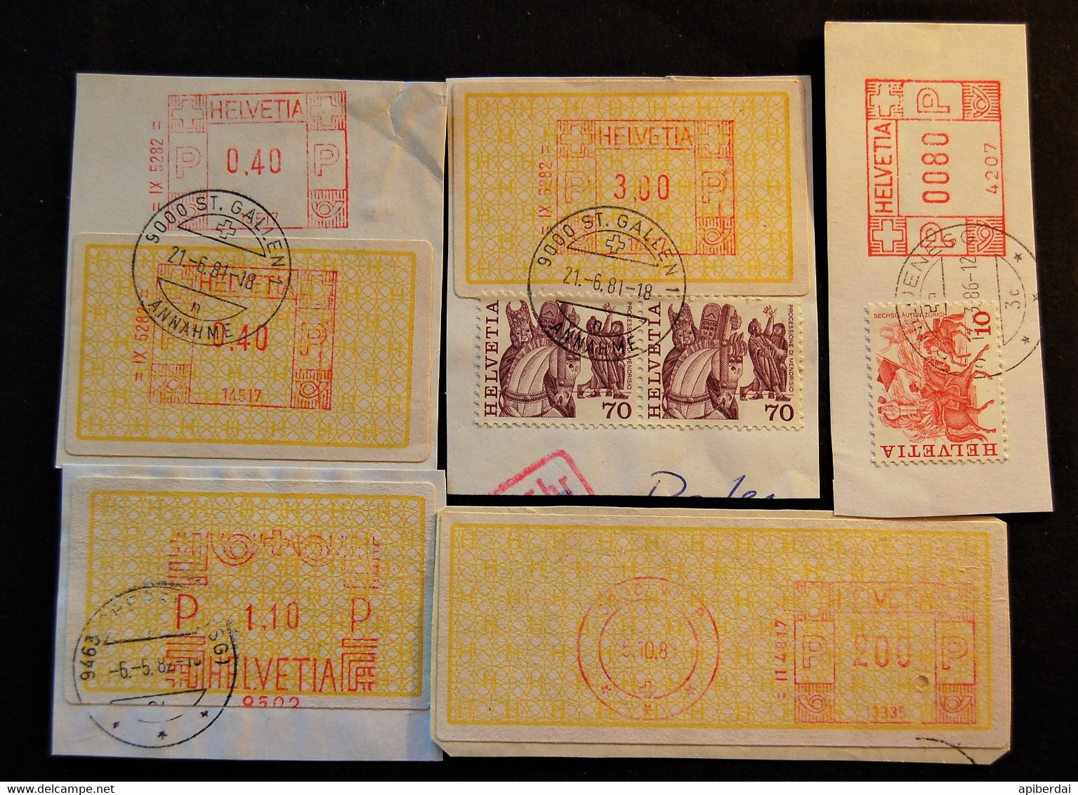 Suisse Switzerland - ATM EMA Used - Automatic Stamps