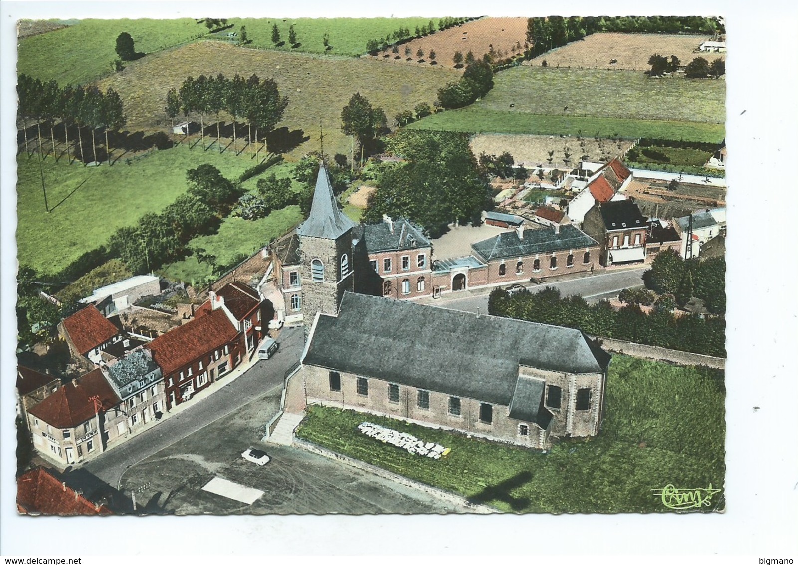 Sirault Vue Aérienne - Saint-Ghislain