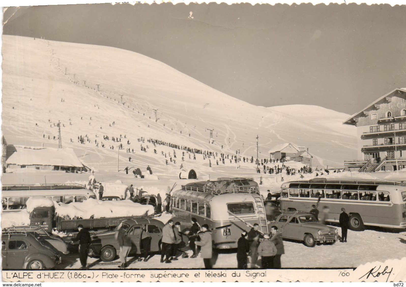 L' ALPE D' HUEZ - Cpsm - Autres & Non Classés