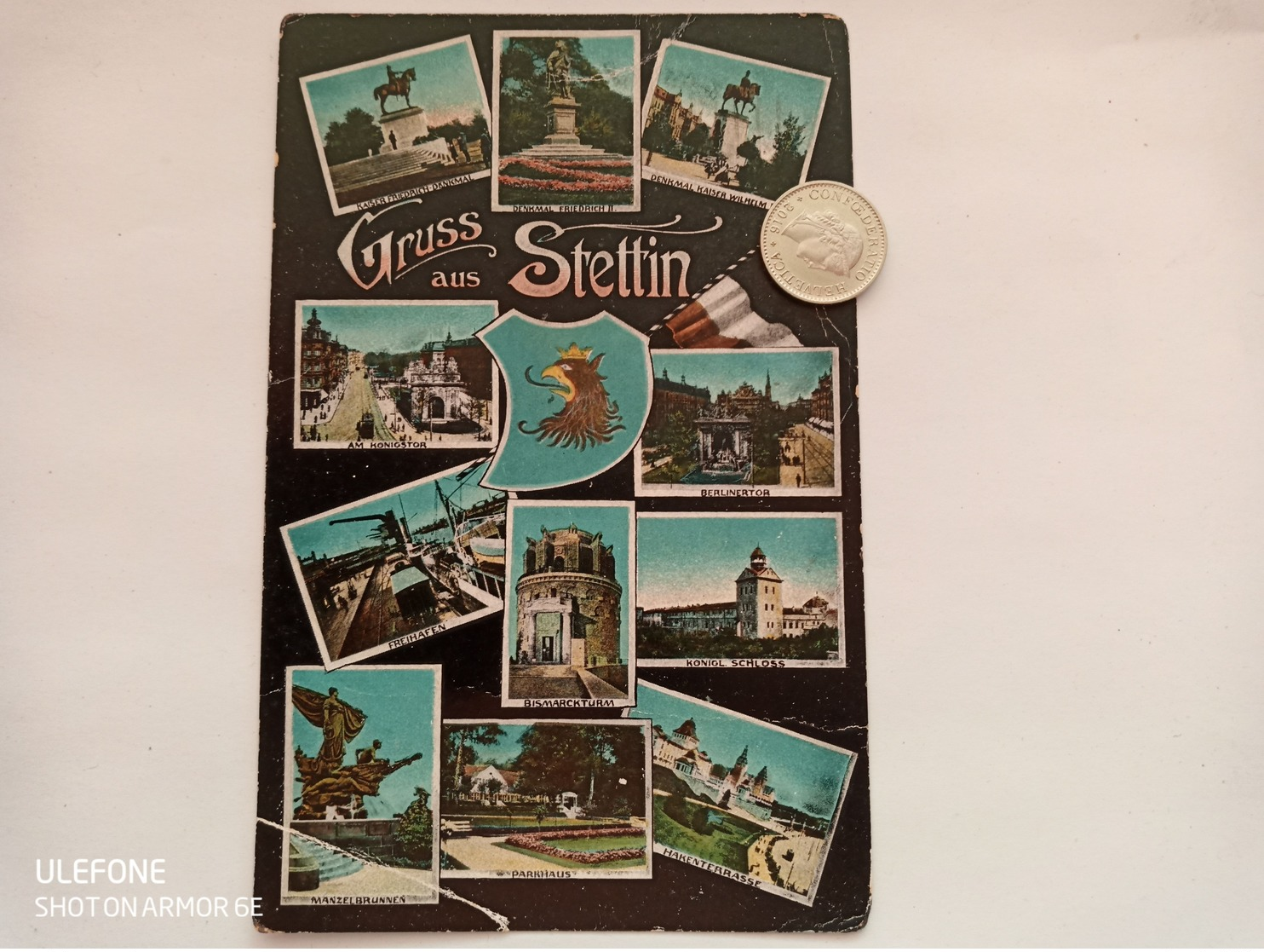 Gruss Aus Stettin, Pommern, 12xBild, 1916 - Pommern