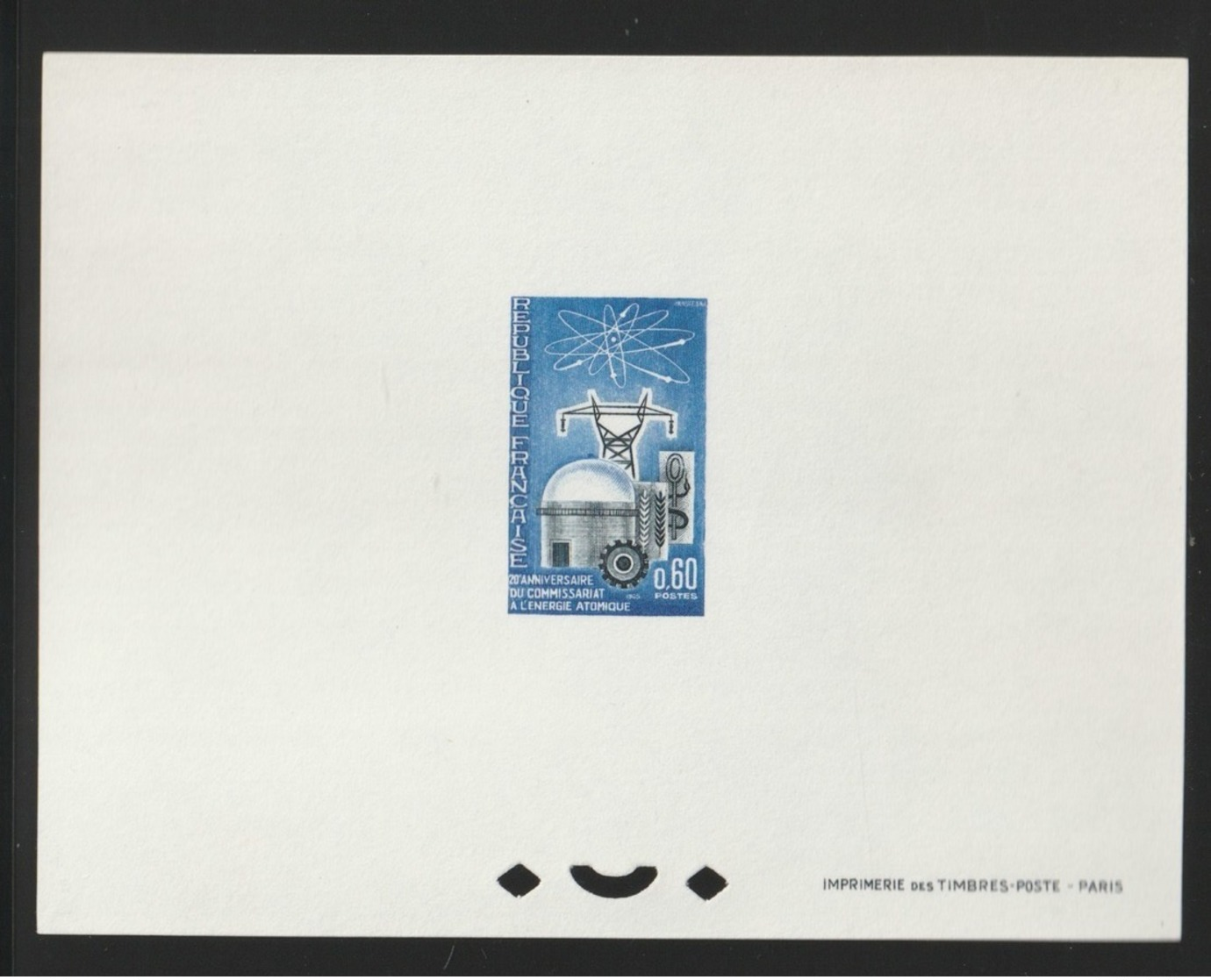 1965 - YT 1462 - Epreuve De Luxe  - Cote 60€ - - Luxury Proofs