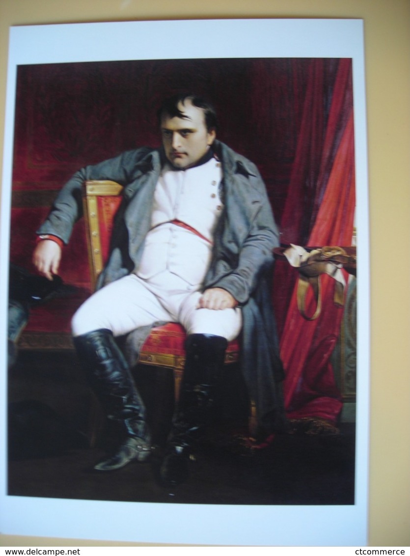 Napoléon Bonaparte, Tableau, Paul Delaroche  Napoléon 1er à Fontainebleau - Historische Persönlichkeiten