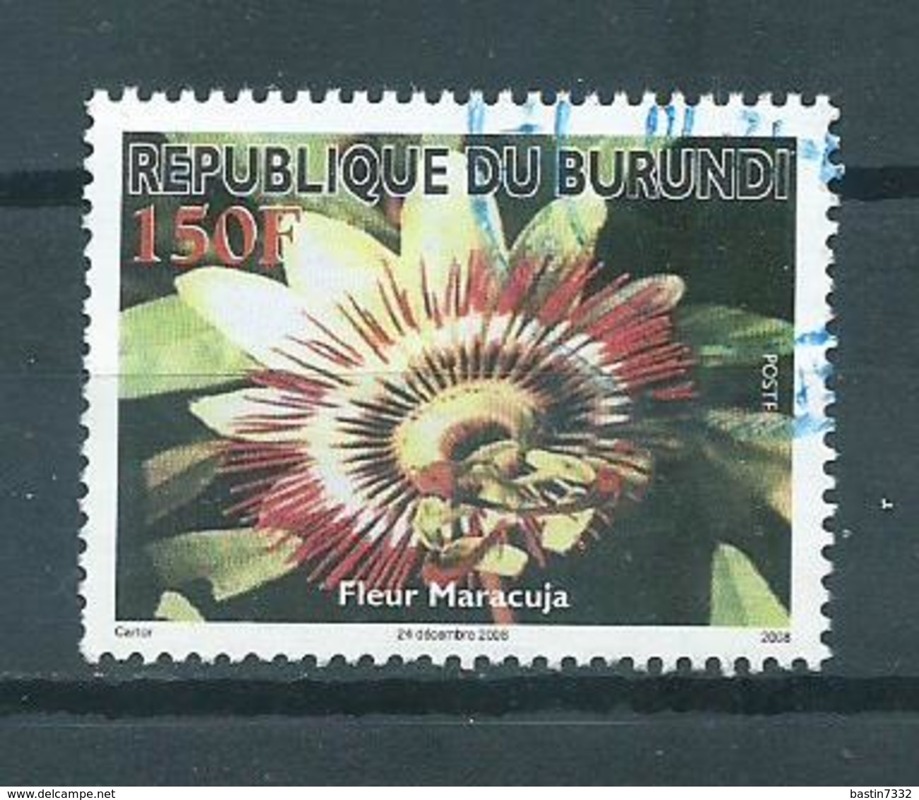 2008 Burundi 150F Flowers,fleurs,blümen Used/gebruikt/oblitere - Gebruikt