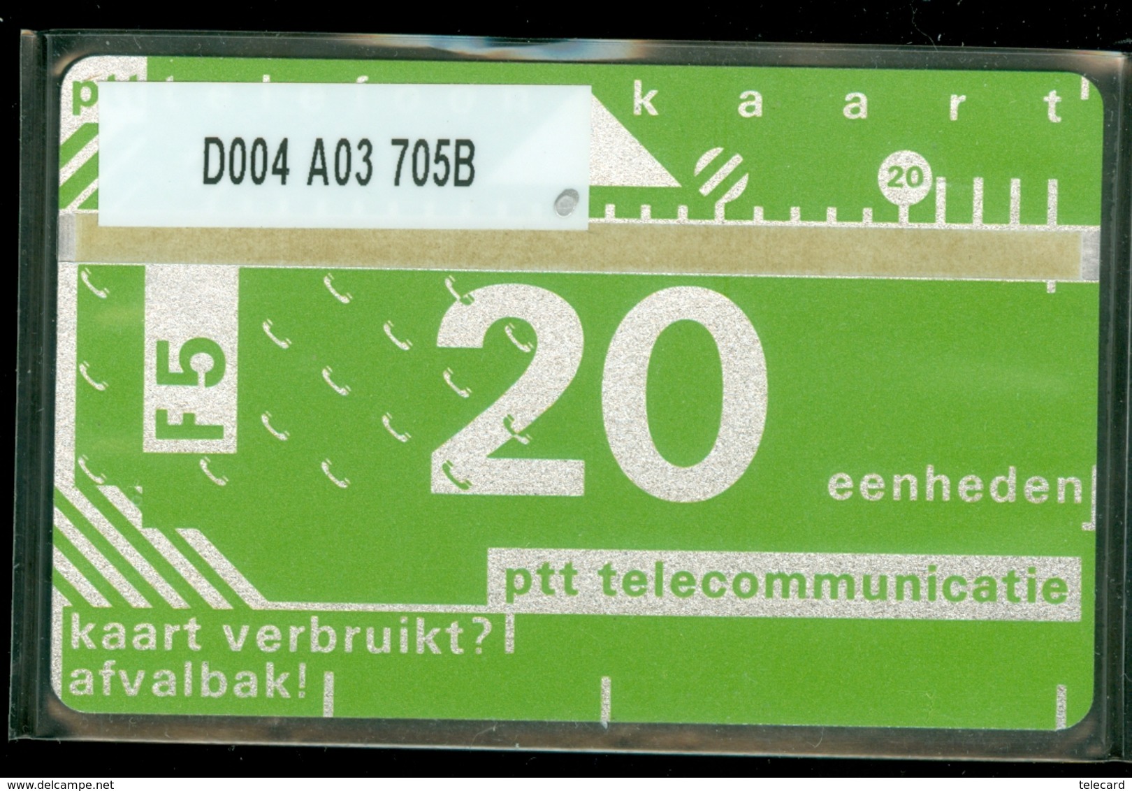 NEDERLAND 1987 2e SERIE *  D004 A03 705B * ONGEBRUIKT * UNUSED * INUTILISÉ * CAT VALUE 50,00 - Openbaar