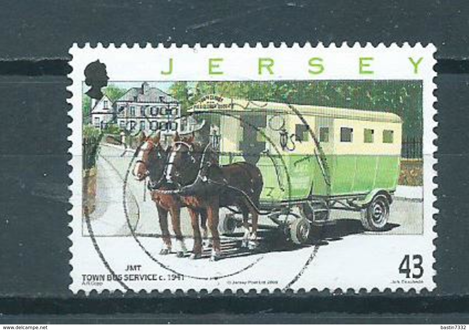 2008 Jersey 43p. Omnibus Used/gebruikt/oblitere - Jersey