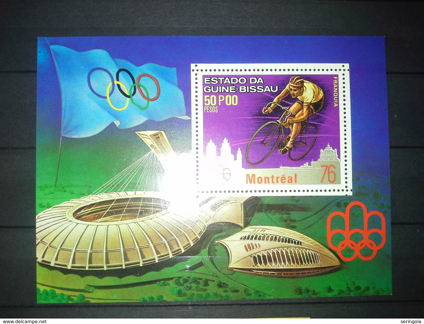 1976 -Jogos  Olimpicos Montreal. Sg.77  Cv.9 € - Guinea-Bissau