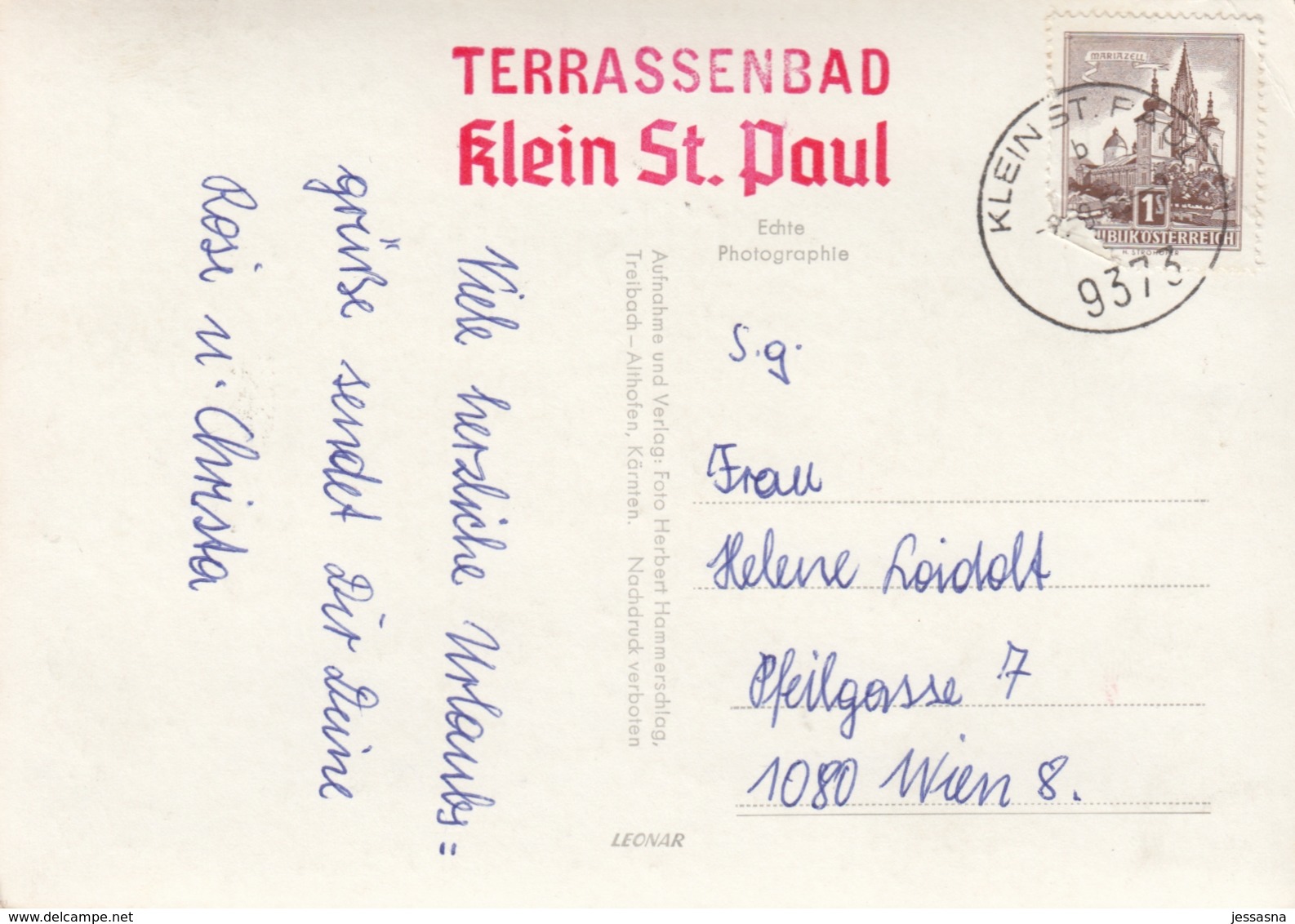 AK - KLEIN ST. PAUL - Badetag Im TERASSENBAD 1966 - St. Veit An Der Glan