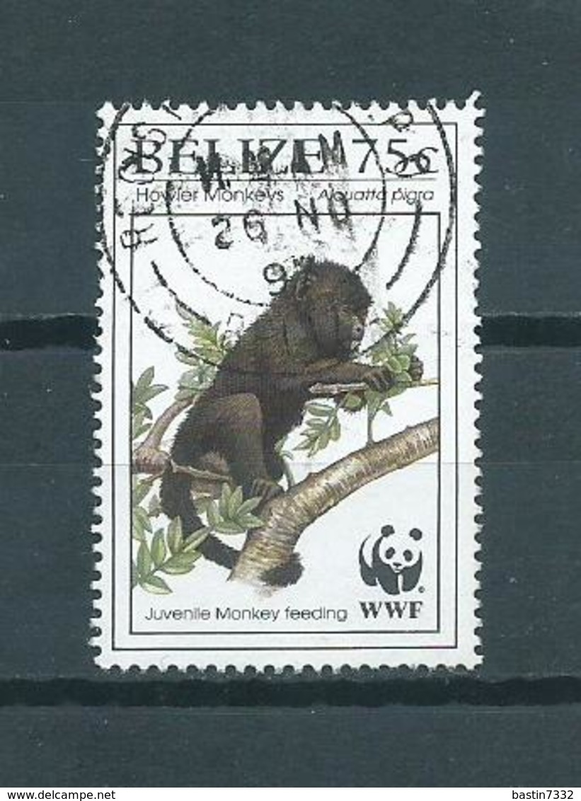 1997 Belize WWF,apen,monkey,dieren,tiere Used/gebruikt/oblitere - Belize (1973-...)