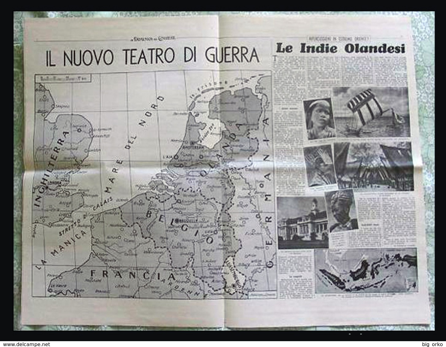 LA DOMENICA DEL CORRIERE – 19 Maggio 1940 XVIII - Resa Dell'Olanda / Trasporti Aerei Di Truppe / Il Giro D'Italia - Italian