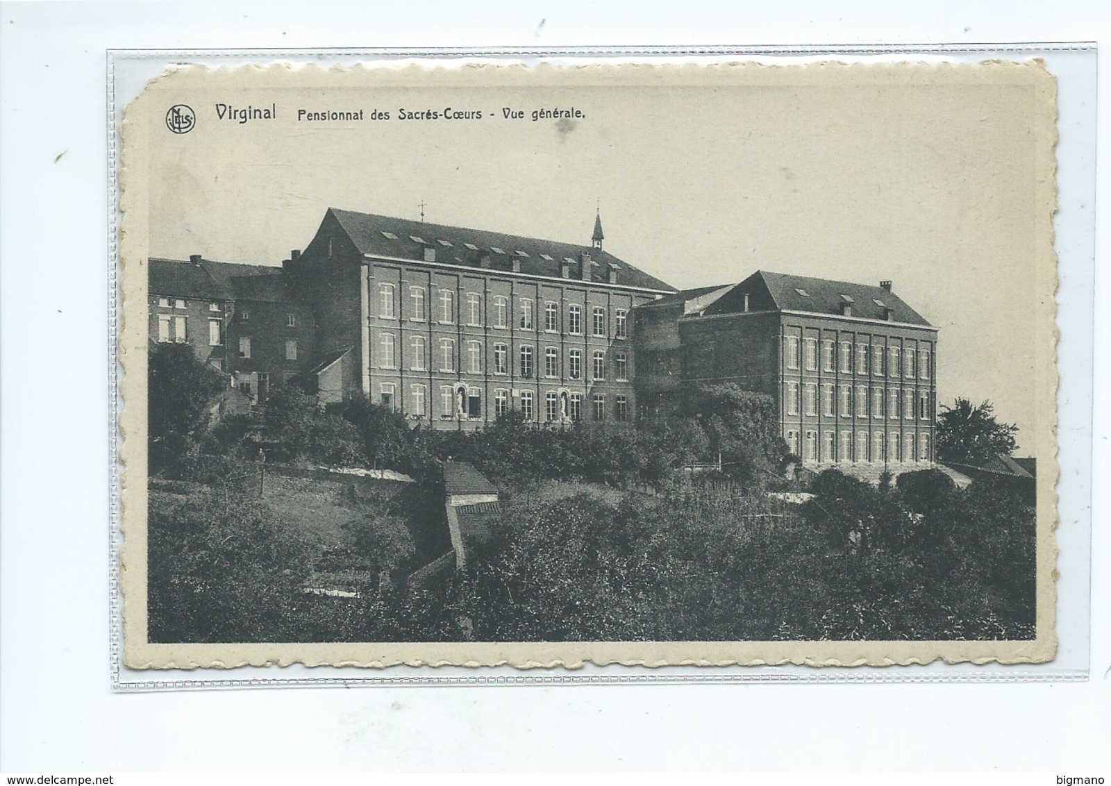 Virginal Pensionnat Des Sacrés Coeurs Vue Générale ( Très Petit Défaut Au Coin Supérieur Gauche ) - Ittre