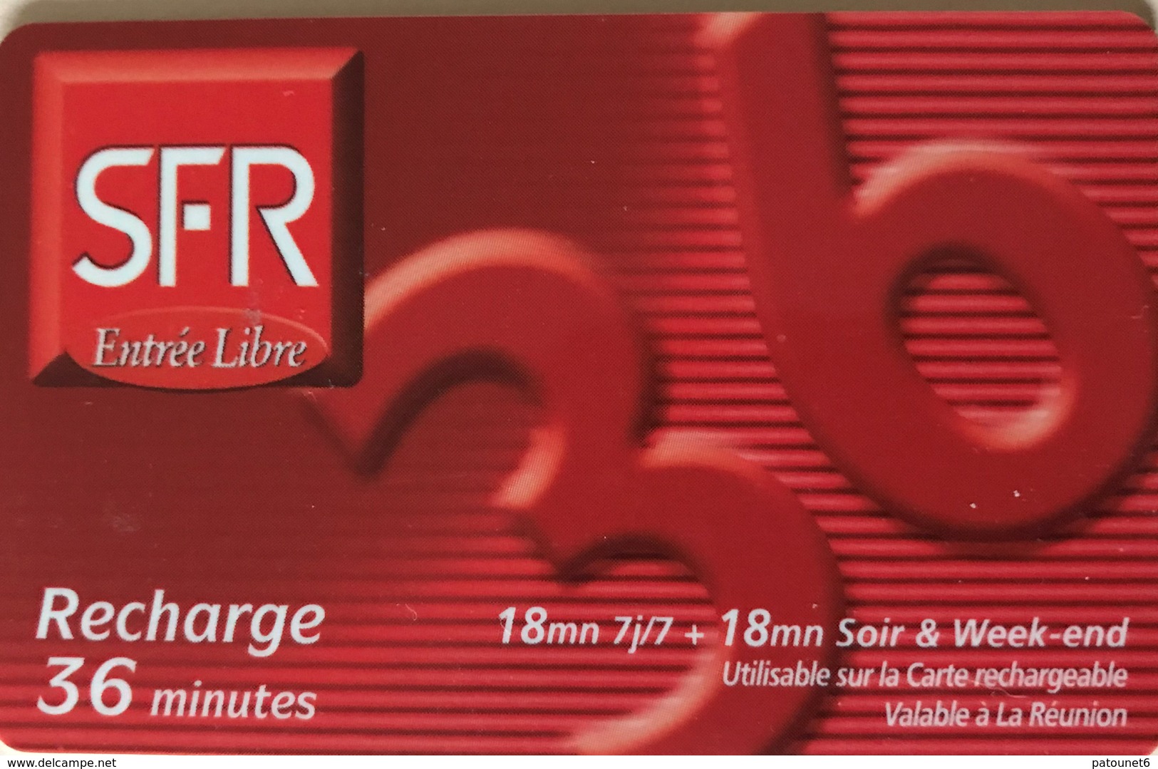 REUNION - Recharge SFR - 36 Minutes - Réunion