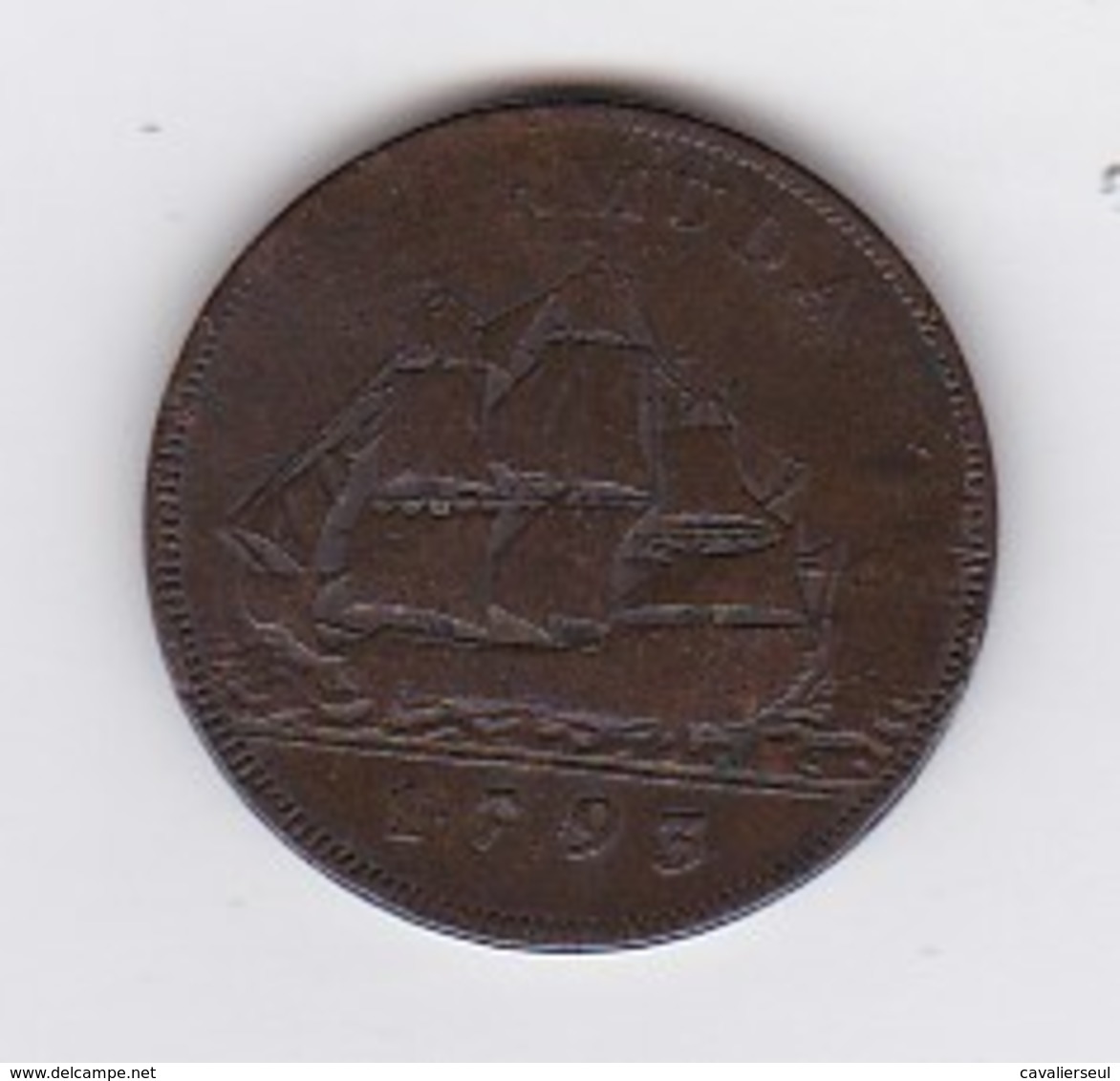 1 PENNY - GEORGES III BERMUDA 1793 - Bermudes