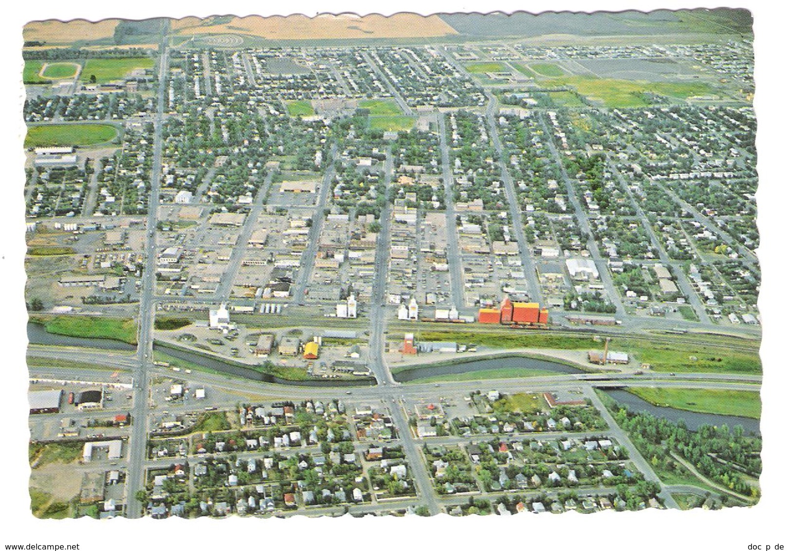 Canada - Aerial View Of Weyburn - Saskatchewan - Otros & Sin Clasificación