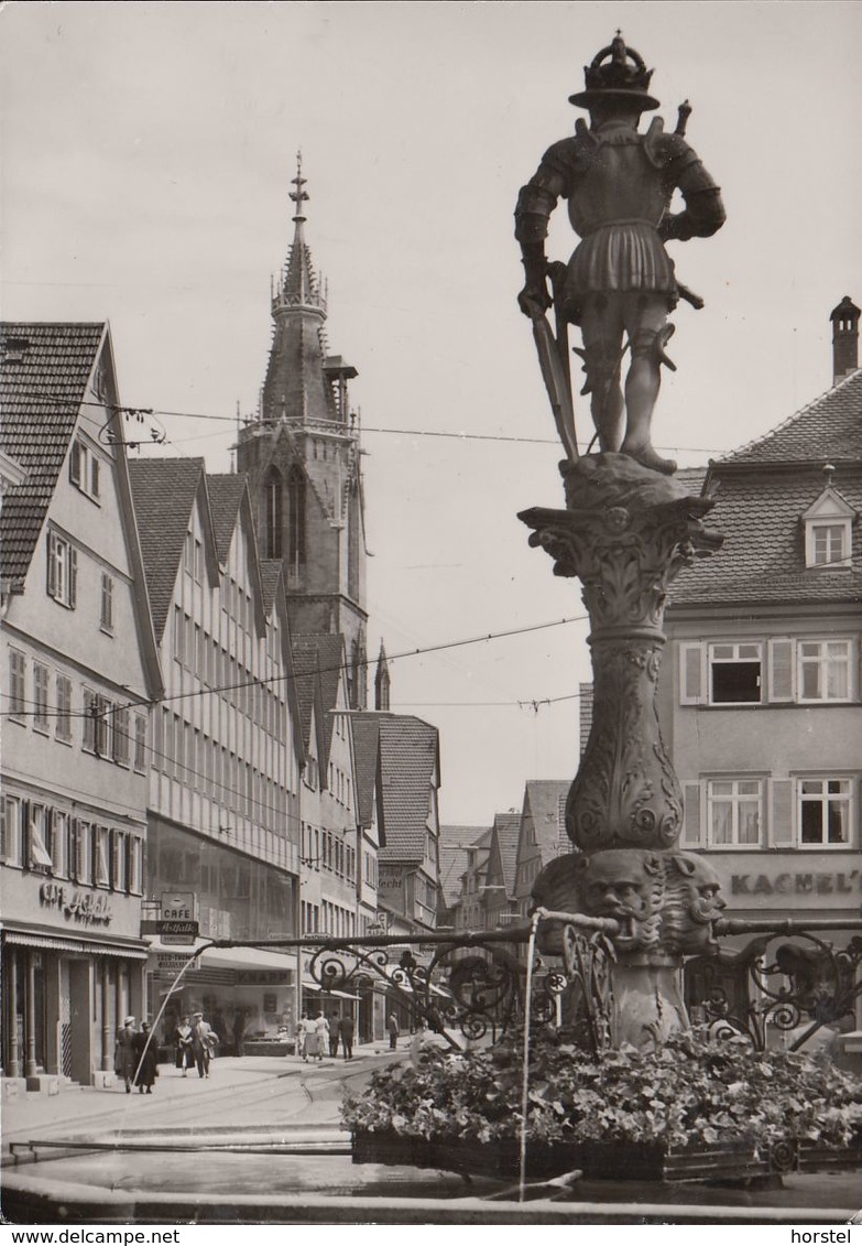 D-72764 Reutlingen - Marktbrunnen Mit Marienkirche - Reutlingen