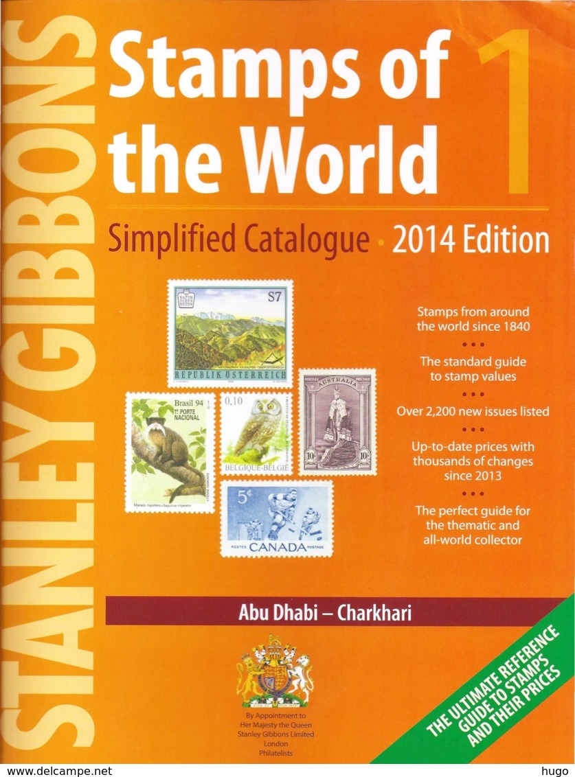 STANLEY GIBBONS Catalogus Worldwide Edition 2014 Set A-Z  6 Ebooks In 3 DVD - PDF - Autres & Non Classés