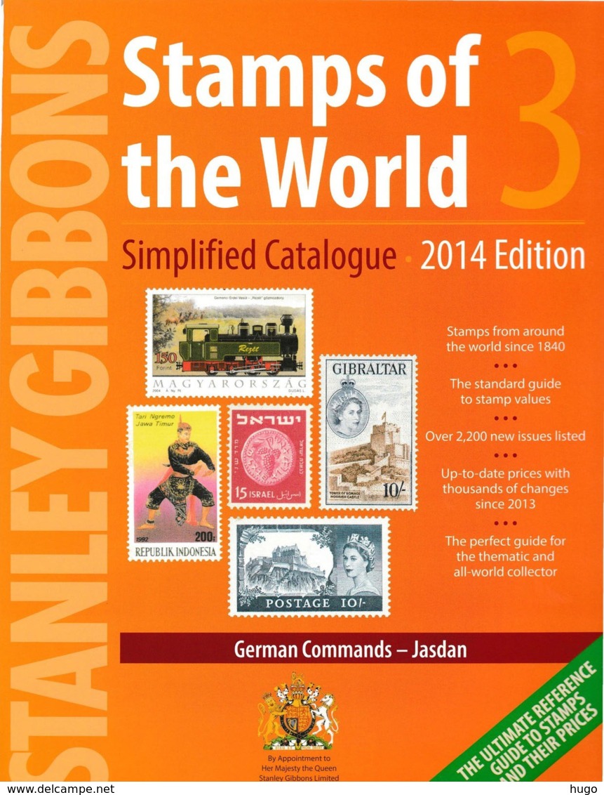 STANLEY GIBBONS Catalogus Worldwide Edition 2014 Set A-Z  6 Ebooks In 3 DVD - PDF - Autres & Non Classés