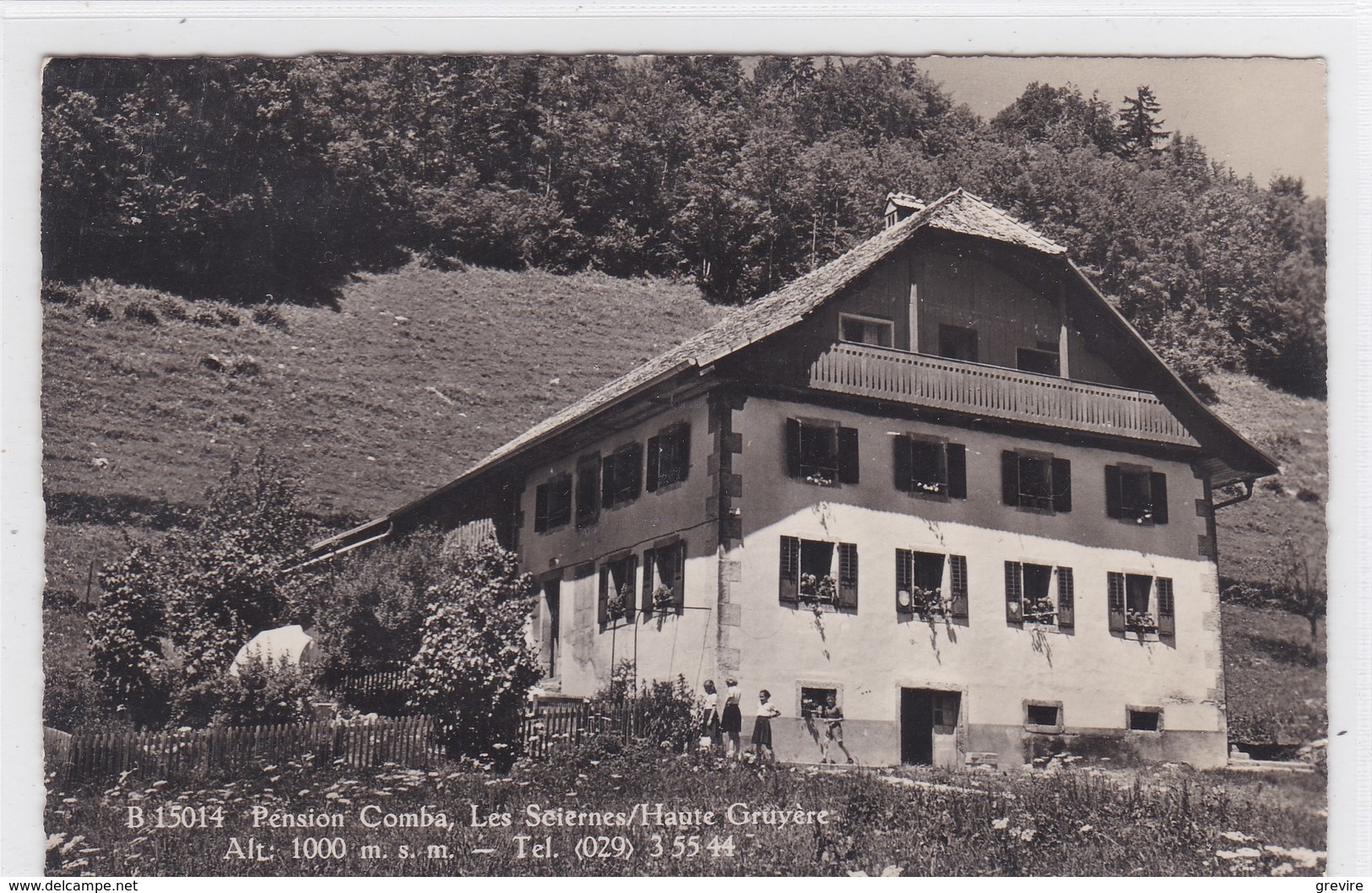 Les Sciernes D'Albeuve, Pension Comba, Animée - Albeuve