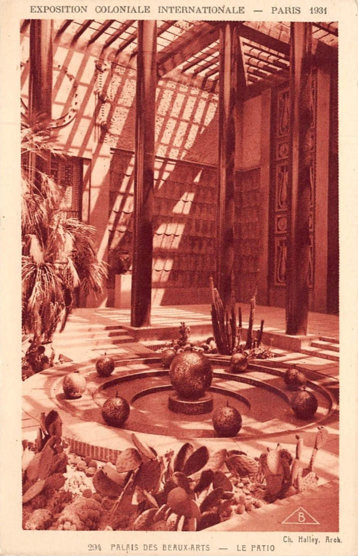 Exposition Coloniale Internationale - Paris 1931 - Le Palais Des Beaux-arts - Le Patio - Éd. Braun & Cie - Esposizioni