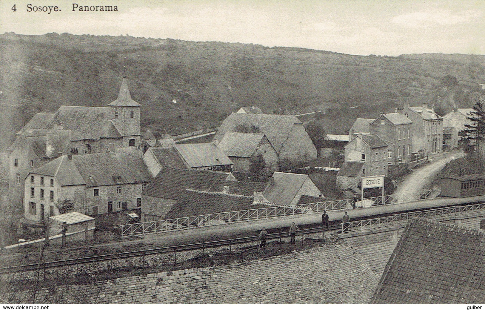 Anhée Sossoye Panorama Laflotte N° 4 - Anhée