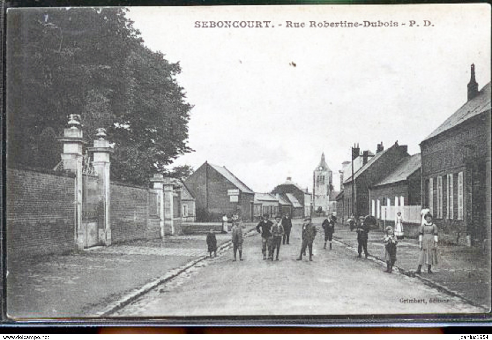 SEBONCOURT  RUE ROBERTINE - Autres & Non Classés