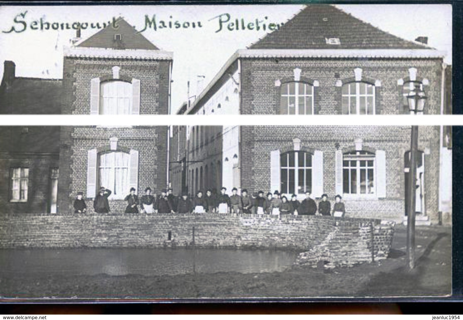 SEBONCOURT  MAISON PELLETIER  PHOTO CARTE PRIX BAISSE DE 6 EUROS - Autres & Non Classés