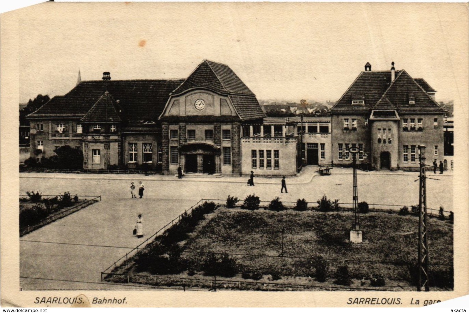 CPA AK Saarlouis Bahnhof GERMANY (939524) - Kreis Saarlouis