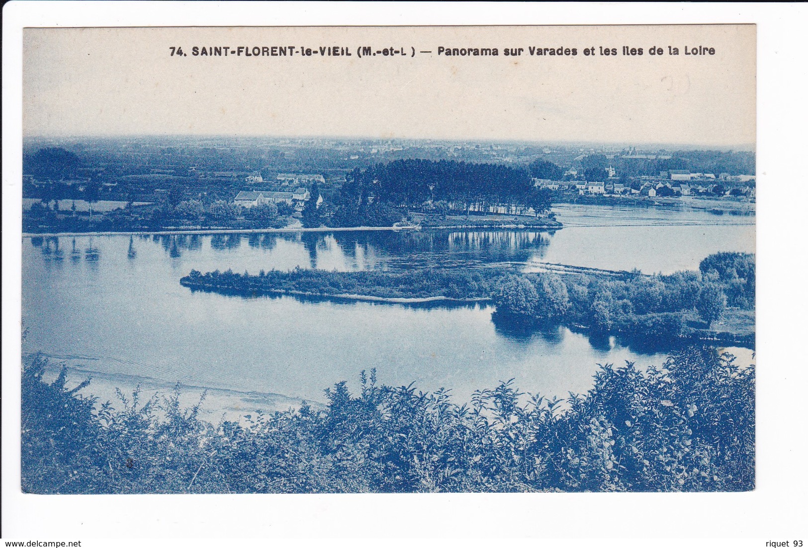 74 - SAINT-FLORENT-le-VIEL - Panorama Sur Varadres Et Les Iles De La Loire - Altri & Non Classificati