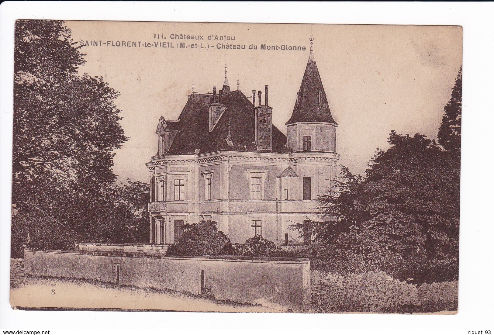 111 -  St-FLORENT Le VIEL - Château Du Mont-Glonne - Sonstige & Ohne Zuordnung
