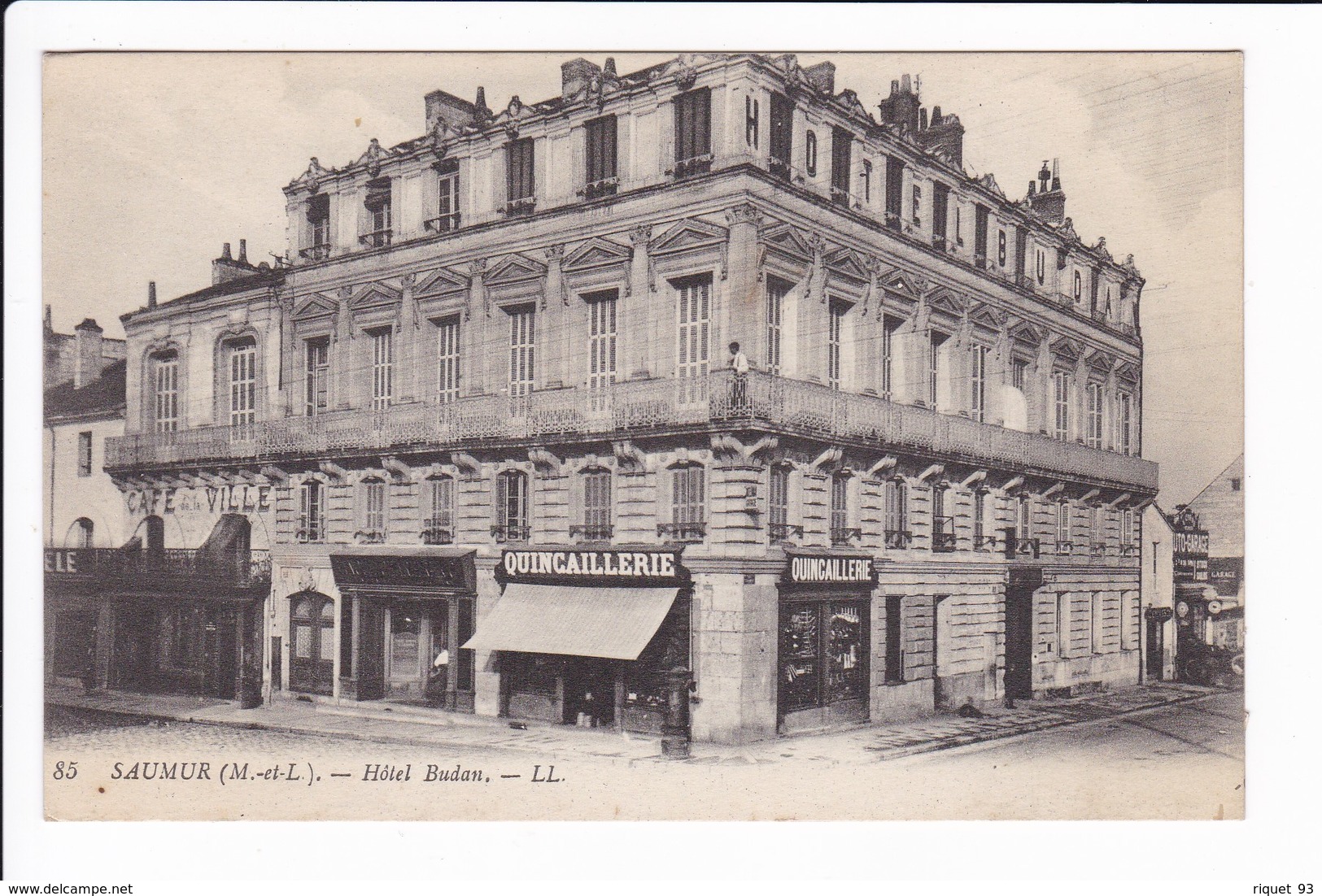 85 - SAUMUR - Hôtel Budan - Saumur