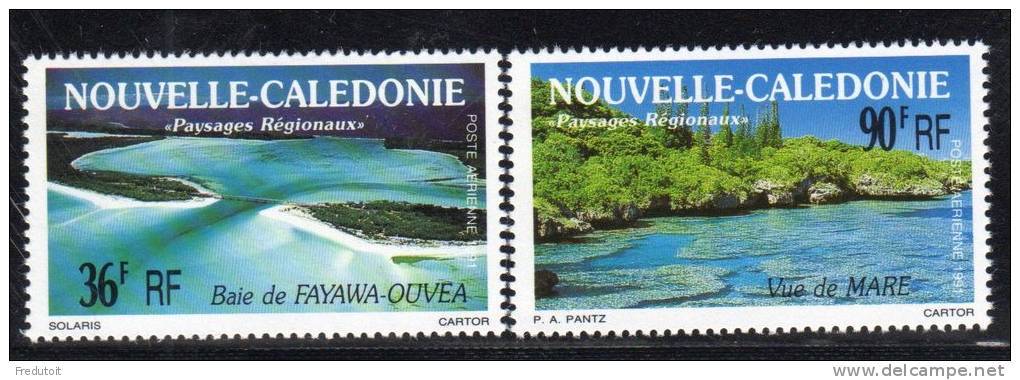 NOUVELLE CALEDONIE - 1991 - PA N° 276/7  ** Paysages - Altri & Non Classificati