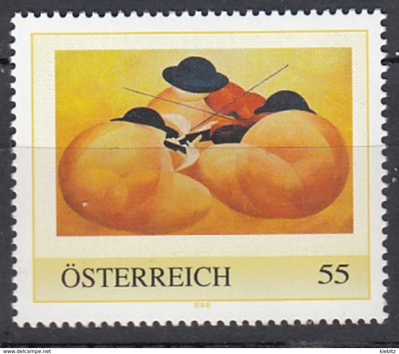 ÖSTERREICH 2007 ** Ivane Geladze, Painter / Kunst Zieht Kreise - PM Personalized Stamp MNH - Moderni