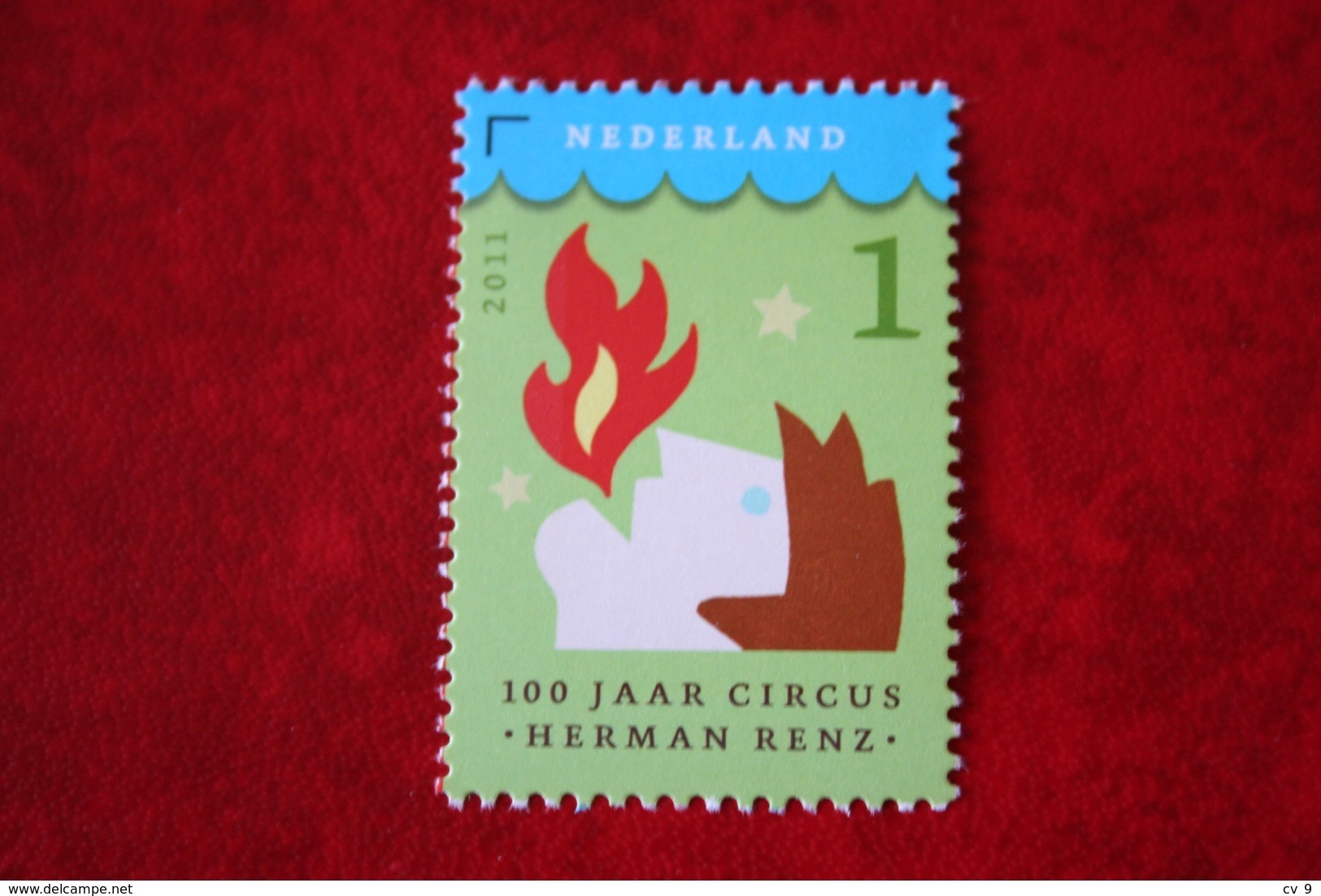 Circus Vuurspuwer Fire Breather NVPH 2868 (Mi 2905) 2011 POSTFRIS / MNH ** NEDERLAND / NIEDERLANDE / NETHERLANDS - Unused Stamps