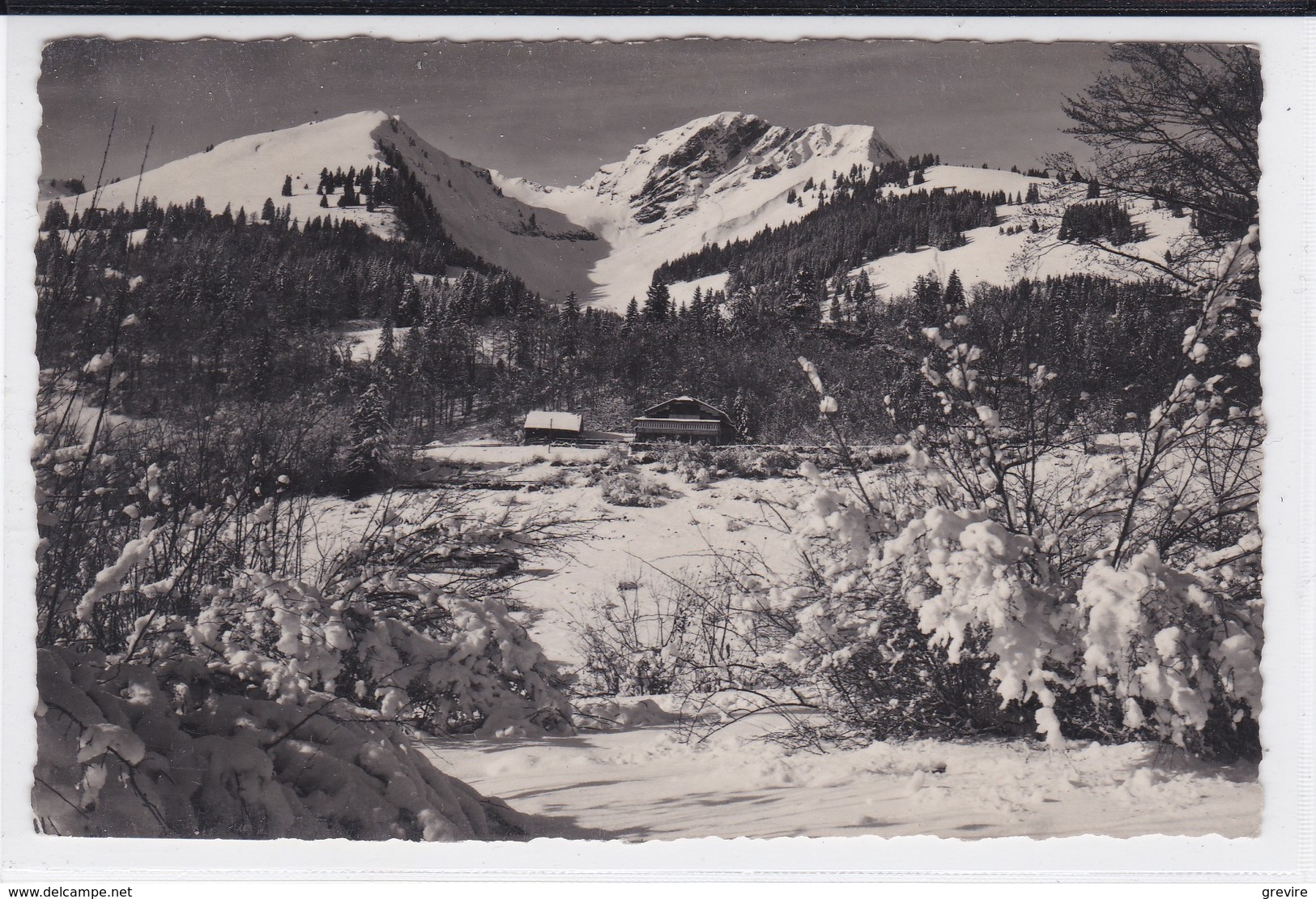 Les Sciernes D'Albeuve, Le Thabor En Hiver - Albeuve