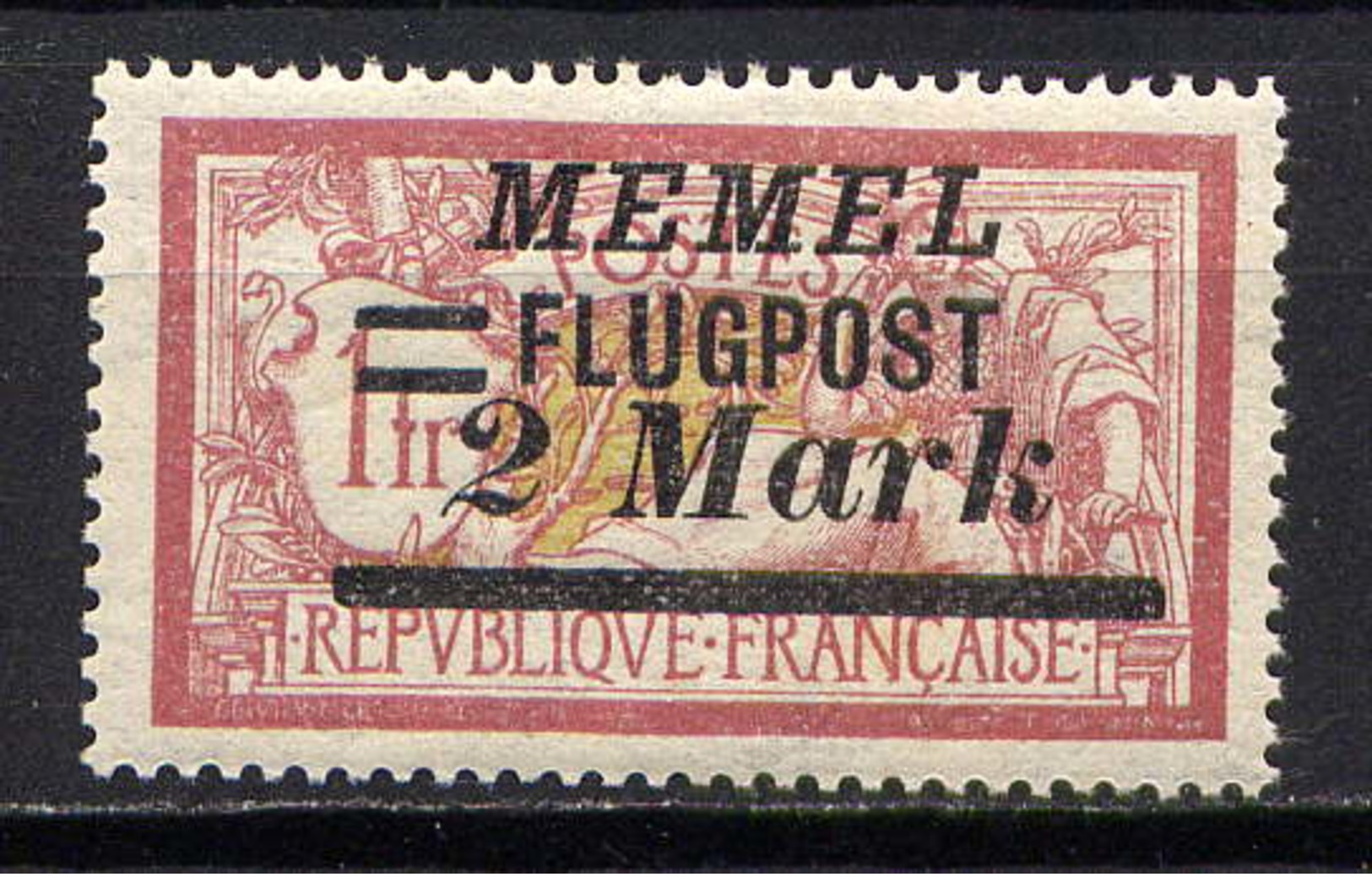 MEMEL  - A24** - TYPE MERSON - Unused Stamps